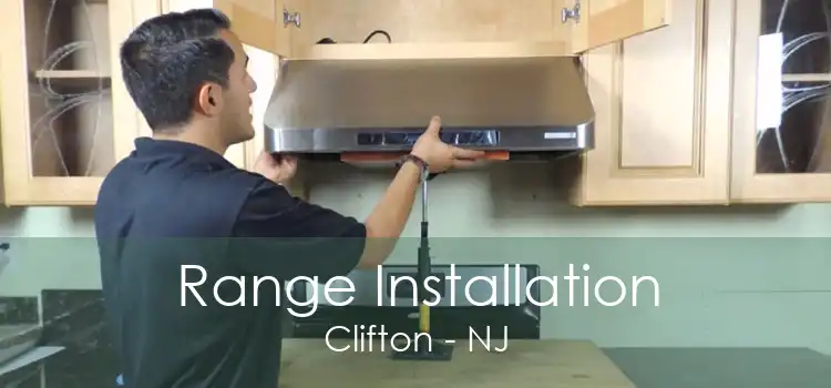 Range Installation Clifton - NJ